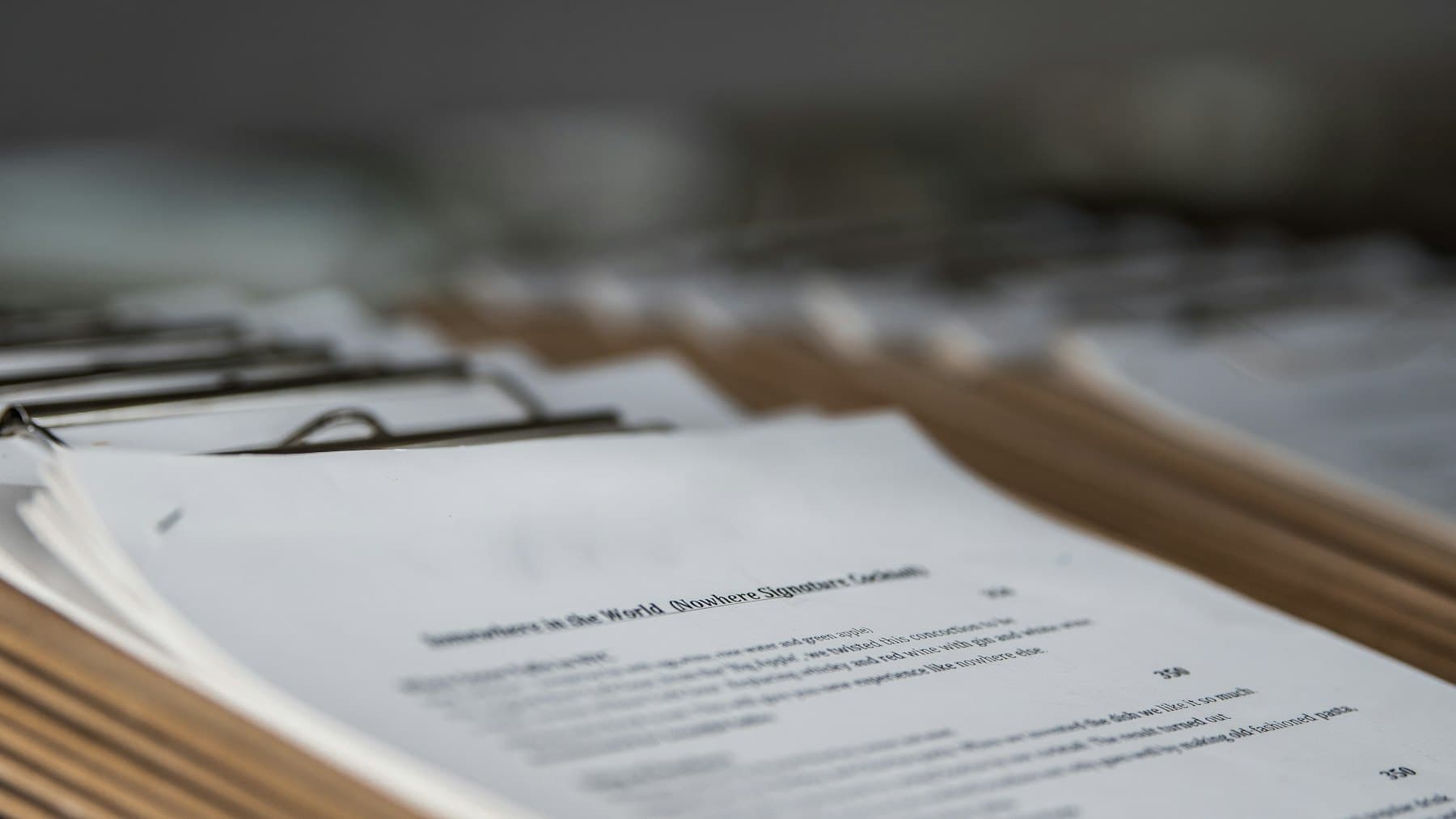 Safety policy and standard operating procedure documentation