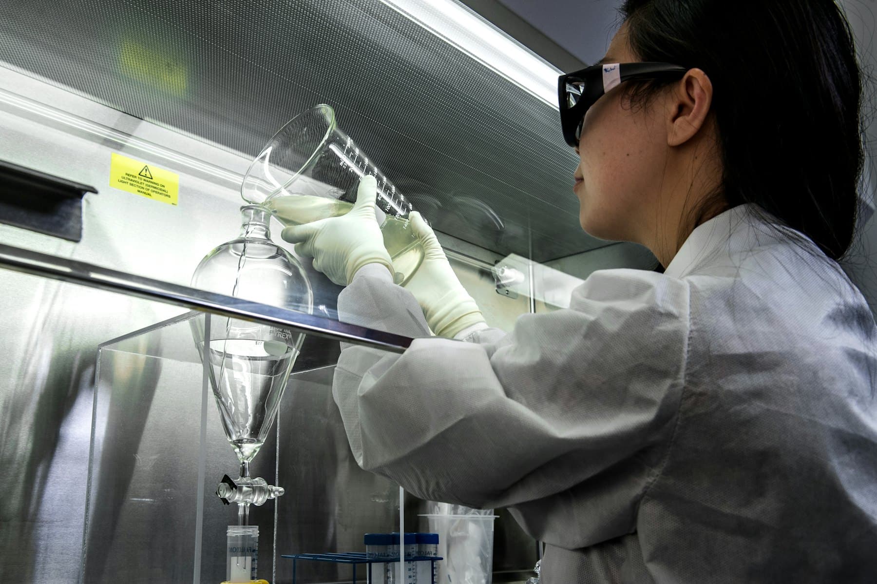 Workplace hygiene and personal protective equipment in an industrial setting